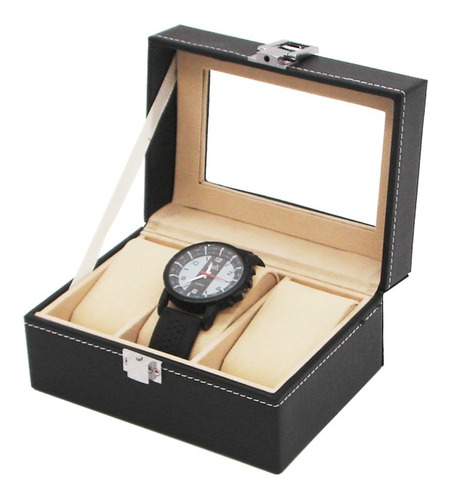 Organizador Para 3 Reloj Estuche-reloj-portareloj