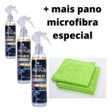 Kit C/ 03 Auto Protection Titanium Pocket 300ml + 3 Flanelas