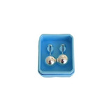 Aros Abridores Bolita 7mm Plata 925