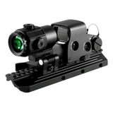 Mira Táctica Holográfica Hibrida Tipo Eotech 558 Y Lupa G33