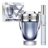 Kit Perfume Importado Invictus De Paco Rabanne Edt 50 Ml