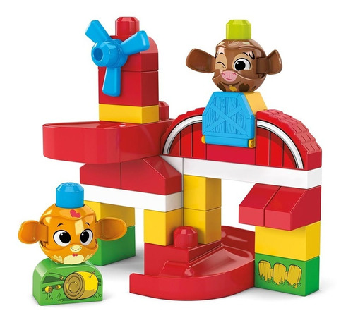 Mega Bloks Sopresa Peek A Boo Granja Animales  Juguete Bebés