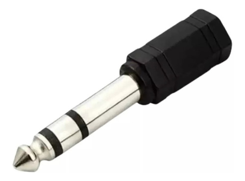 15 Plug Adaptador De Audio P10 Macho Para P2 Femea Estereo