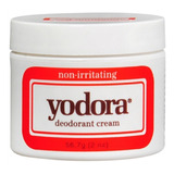 Pack De 6 Yodora No Irritante Desodorante Crema 2 Oz (56.7