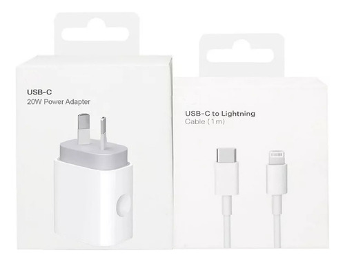 Cargador Carga Rápida 20w + Cable Para iPhone 7 / 7 Plus