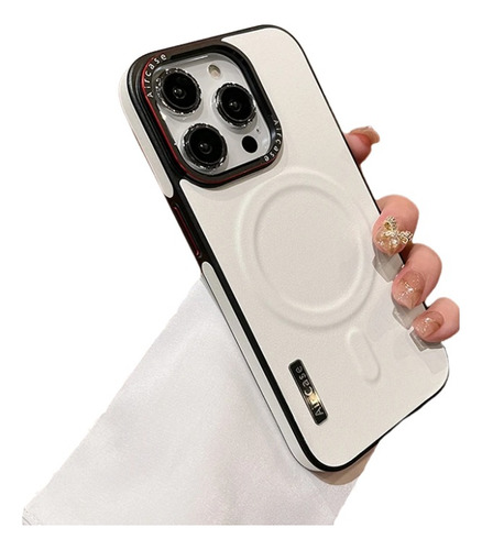 Funda Con Magsafe Case De Uso Rudo Para iPhone 15 Serie