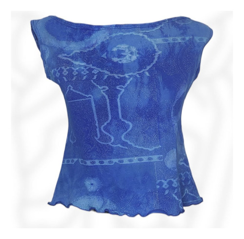 Musculosa Vintage Azul - Musculosa Milenio