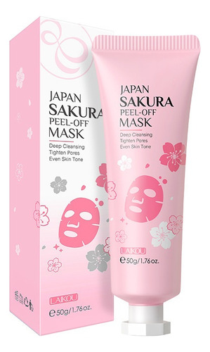 La Mascarilla Exfoliante Sakura 50g Limpia Los Poros,hidrata