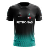 Camiseta Formula 1 Corrida Petronas Dry Fit Uv50+
