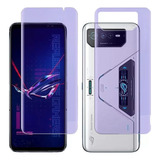 2 Micas Hidrogel Indestructible Para Asus Rog Phone 6 Pro