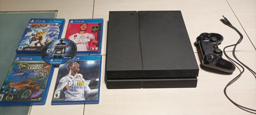 Ps4 - 500 Gb  / 5 Juegos / 1 Joystick / 1 Descargado