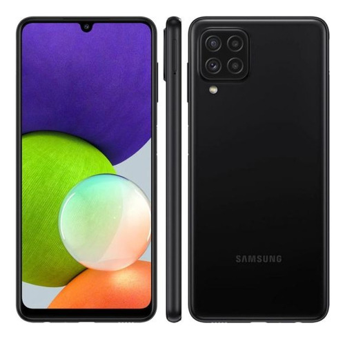 Telefone Celular Samsung A22 128 Gb 4 Gb Ram Seminovo Preto 