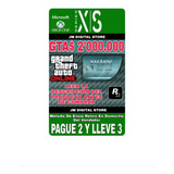 Gta V Online Dinero 2.000.000 Xbox One / Series
