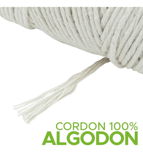Hilo De Algodon Macrame Crudo Mejor Calidad Varios Grosores