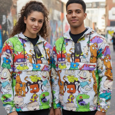 Rompevientos Kanguro Rugrats White Unisex Over12 | Meses sin interés