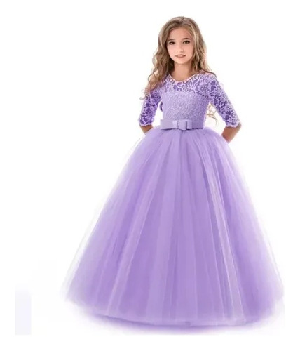 Vestido De Princesa Para Adolescentes Y Niñas, Vestido De Fi