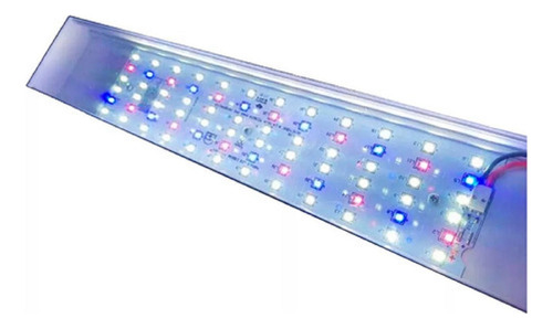 Iluminador Led Aqualumina Omega Full Espectro 50cm Plantados