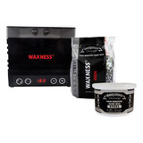 Kit De Cera Dura Barbero Waxness Con W-cube Negro D