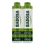 Eico Amo Babosa Kit Shampoo + Condicionador 800ml