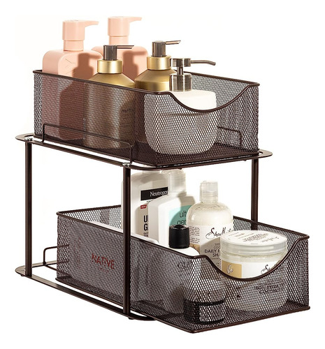 Sorbus 2 Tier Under The Sink Cestas Organizadoras Con Cajone