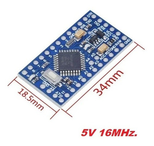 30 Arduino Pro Mini Nano Atmega 168p 328p 5v 16mhz 3,3v 8mhz
