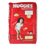 Fralda Descartavel Infantil Huggies Supreme Care Pacotão Tamanho Extra Extra Grande (xxg)