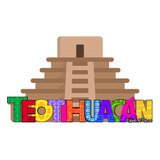 Teotihuacan Edomex Imanes P Refrigerador Souvenirs Recuerdos