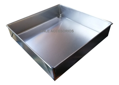 Tina Sola Molde De Aluminio 30x30x6 Para Humificador Liquido
