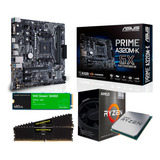 Combo Actualizacion Amd Gamer Mother Micro Memoria Ssd 