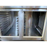 Heladera Industrial Bajo Mesada, 2 Puertas, Toda En Inox