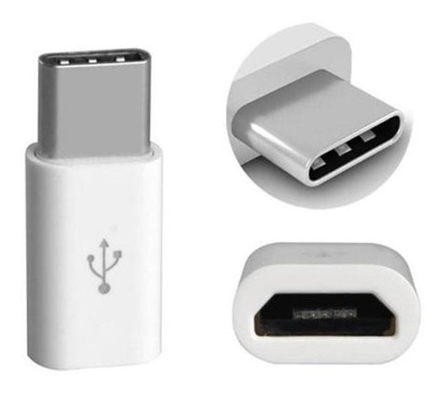 Adaptador Otg Micro Usb Hembra A Tipo/type-c Macho Carga