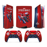 Skin Ps5 Spider-man 2 Adesivo Playstation 5