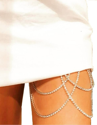 Bodychain Leg  Accesorio Para Pierna Hanging Strass