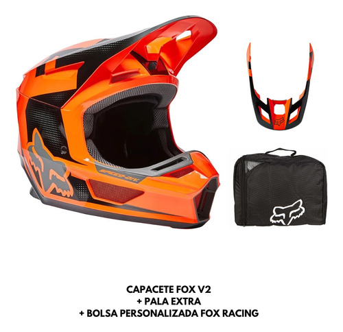 Capacete Mx Fox V2-  Lançamento - Fox Racing Brasil Oficial