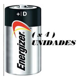 Pila Alcalina Energizer Grande ( D ) X 4 Uni. ( Benavidez )