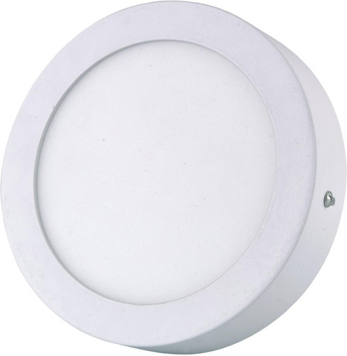 Panel Led Circular Sobrepuesto 12w Luz Blanco Neutro