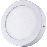 Panel Led Circular Sobrepuesto 12w Luz Blanco Neutro