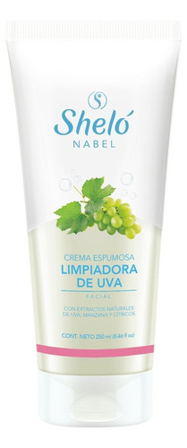 Crema Espumosa Limpiadora De Uva De Sheló Limpieza Profunda