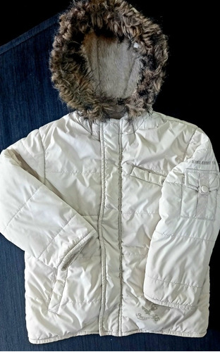 Campera Nena / Nene Mimo Con Capucha, Interior Corderito