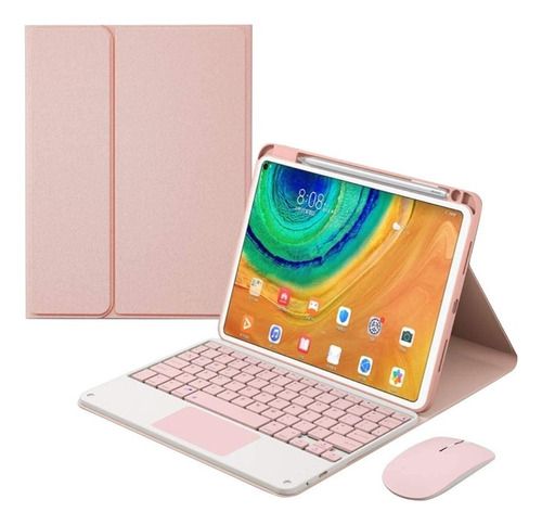 Funda Con Teclado Táctil + Ratón For iPad Pro 11 Pulgada