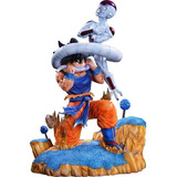Figura Goku Vs Freezer Iconica Escena Divertida Dragon Ball