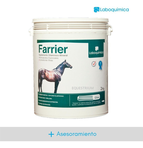 Farrier, Suplemento Para Cascos Y Pelaje Con Levaduras.
