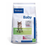 Virbac Veterinary Hpm Cat Baby Pre Neutered 3.0 Kg