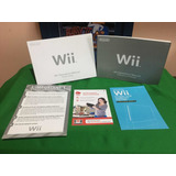Nintendo Wii Manual De Instruções Original
