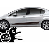 Calco, Ploteo Decorativo Lateral Quake Peugeot 408 !