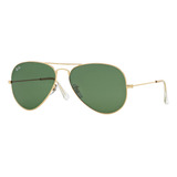  Anteojos Sol Ray Ban Aviator Medium Rb3025-58 Originales 