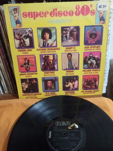 Compilado Super Disco 80´s Vol. Iii Vinilo Lp