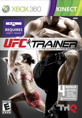 Jogo Ufc Personal Trainer Xbox 360 Mídia Física Original 