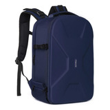 Mochila Impermeable Azul Dura Para Camara Dslr Y Laptop