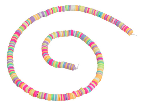 Tira Fimo Fimu Multicolor Separador Plano 6mm Bijou Collares